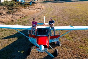 sitting on top of cessna