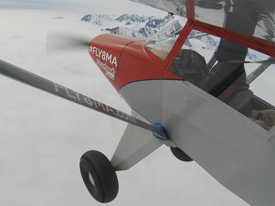 flying ifr over top of mountains